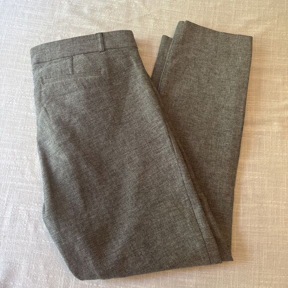 Kut From The Kloth Thick Heavy Knit Stretchy Tweed Look Ankle Pants Womens Sz 14 - Picture 1 of 14